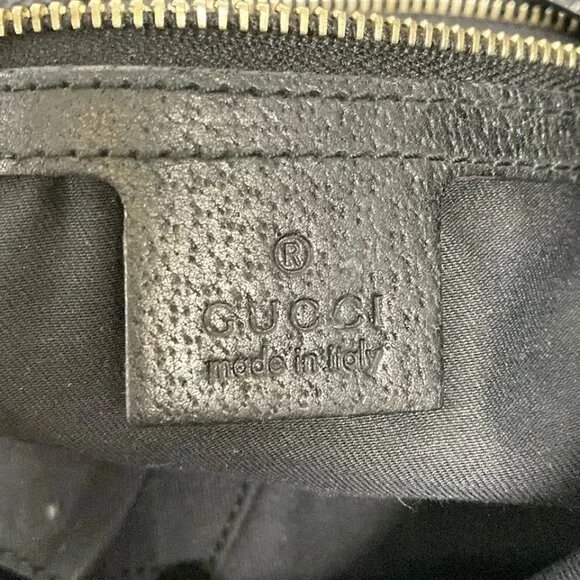 GUCCI GG Black Jacquard Leather - Shoulder Bag 244-060825 - Picture 13 of 13